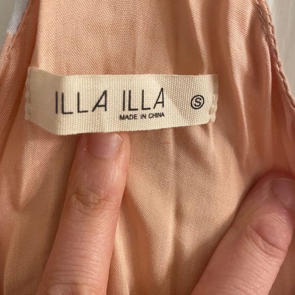 NWT Lizard Thicket Ruffled Peach Dress - Picture 3 of 4